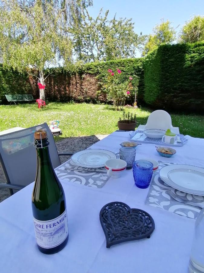 A la Georgette et son jardin avec parking Leilighet Villers-sur-Mer Eksteriør bilde